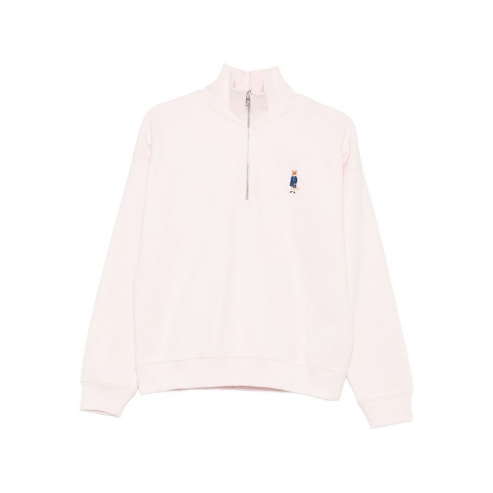 메종키츠네 로고 자수 스웨트셔츠