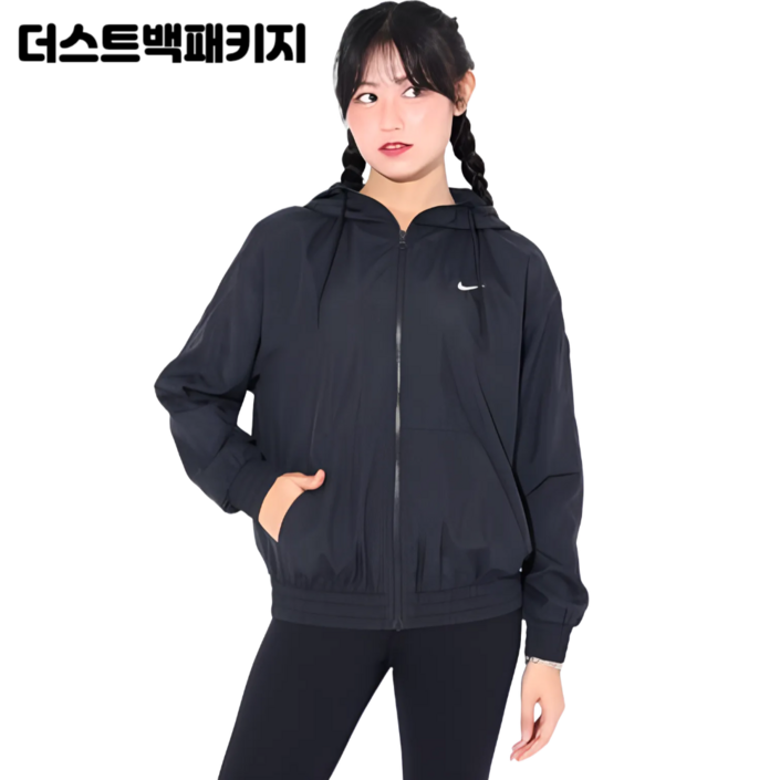 국내매장정품 나이키 여자 바람막이 자켓 의류더스트백증정