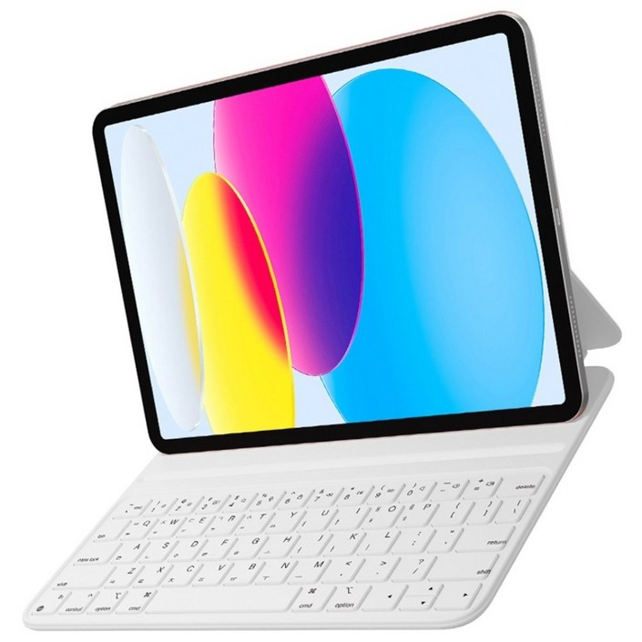 HOU 아이패드 2가지 각도 마그네틱 슬림 키보드 케이스  10세대10.911인치