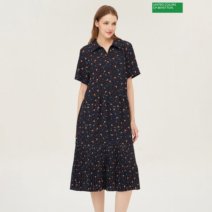 베네통  베일리 원피스 BAOPA3531