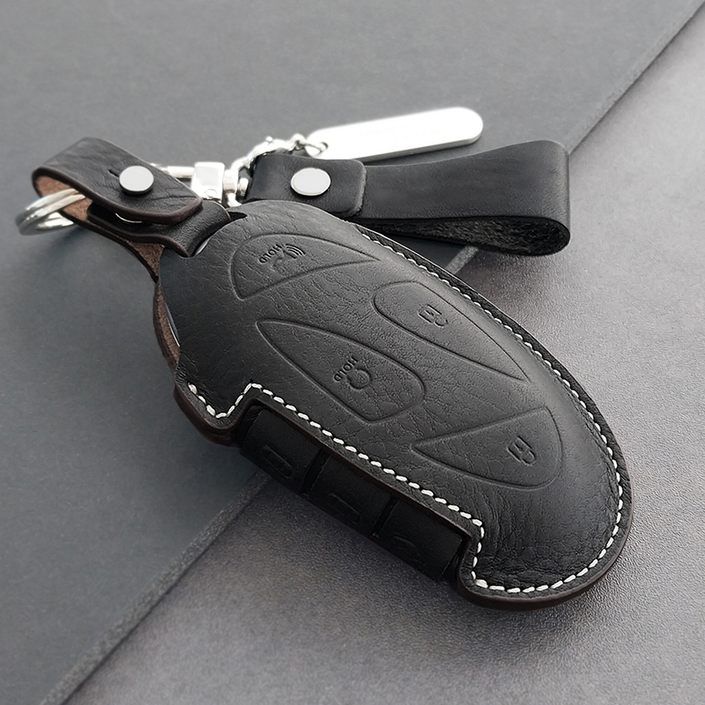 이지스 리츠S 디올뉴 그랜저 GN7 아반떼 CN7 디올뉴코나 아이오닉6 소나타 디엣지 디올뉴 싼타페 차키케이스, 블랙, HG77버튼