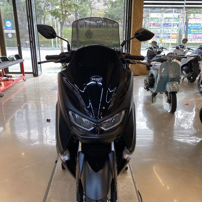 야마하 2022년식 NMAX125 155 카본 미러킷 전면백미러 전면사이드미러 스모그 미들스크린 B, 1개 야마하 2022년식 NMAX125 155 카본 미러킷 전면백미러 전면사이드미러 스모그 미들스크린 B, 1개