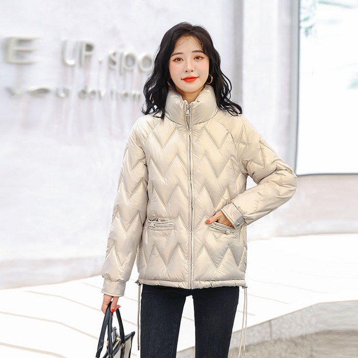 여성 가을 겨울 패딩 여성복 숏 스타일 패딩 저고리 키 작은 패딩 코트 WEN012