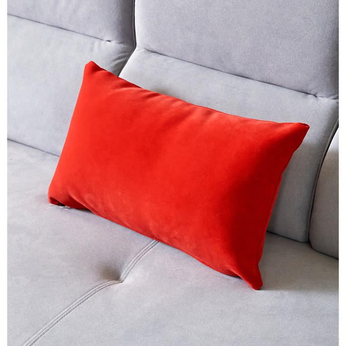 베르사 국내수작업 50X3040X40솜포함 북유럽 기능성 인테리어쿠션 쇼파쿠션 소파쿠션 발수 방수 이지클린 패브릭쿠션, 레드40X40