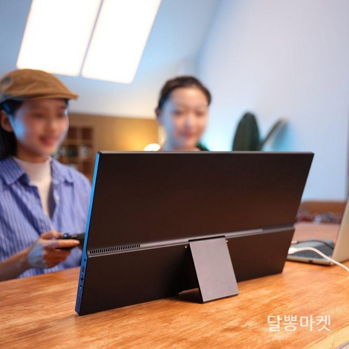 휴대용 서브 모니터 21인치 초슬림 확장 보조 화면