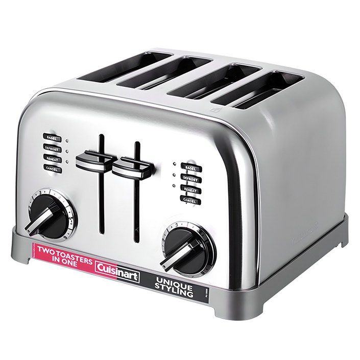 쿠진아트 메탈클래식 4구 토스터