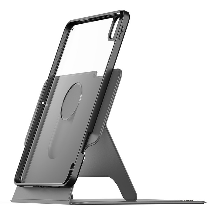 비스비 아이패드에어11 7세대 6세대 5세대 4세대 플렉스뷰 마그네틱 거치대케이스/가로세로스탠딩, 1개