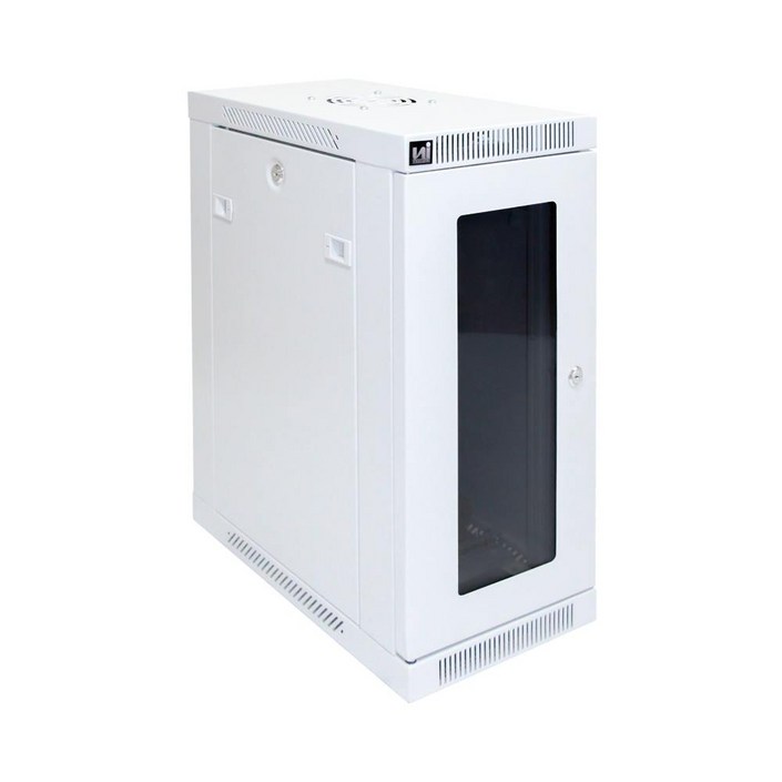 IN NETWORK 슬림너트 허브랙 그레이 W280xD450xH600 4U INVH280, INVH280 그레이, 1박스