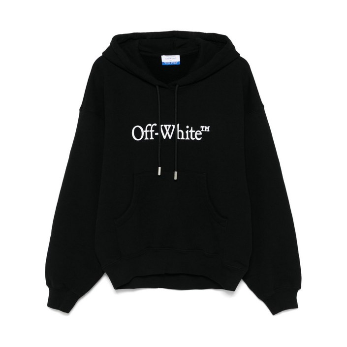 오프화이트 로고 프린트 후디