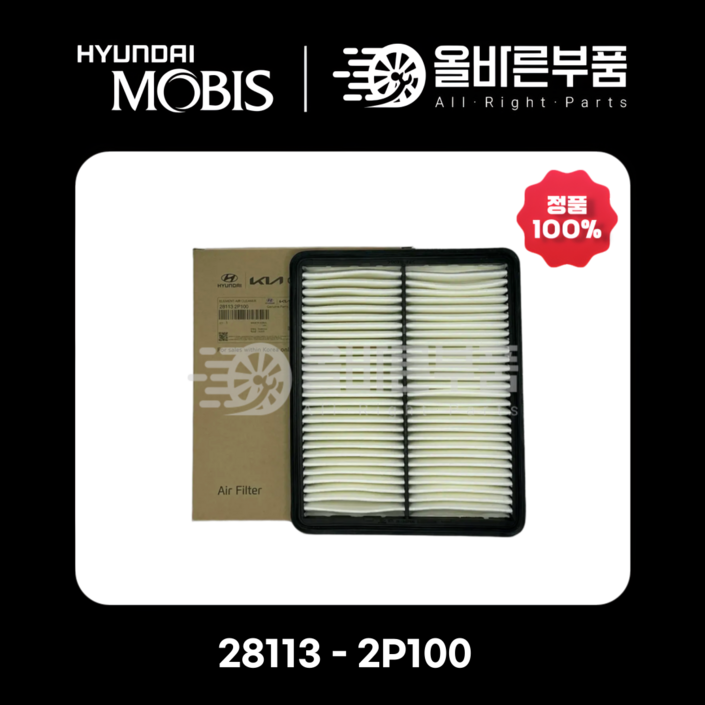 현대모비스순정 에어클리너 281132P100