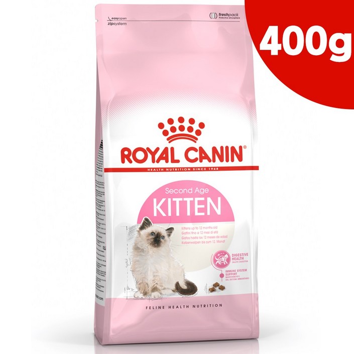 로얄캐닌 키튼 캣 사료 400g, 단품, 400g, 1개 로얄캐닌 키튼 캣 사료 400g, 단품, 400g, 1개