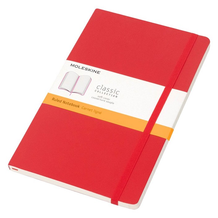 몰스킨 클래식 소프트커버 양면 가로줄 노트 대형