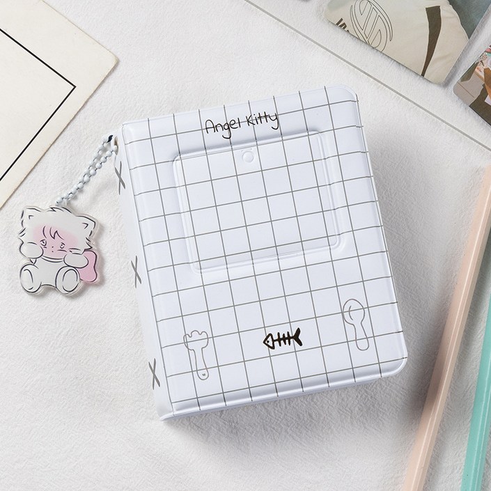 미니 포토카드 앨범 콜렉트북, 화이트