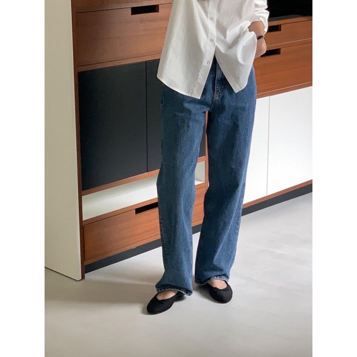 버베인 루이지 스트레이트 데님 1color 25FW