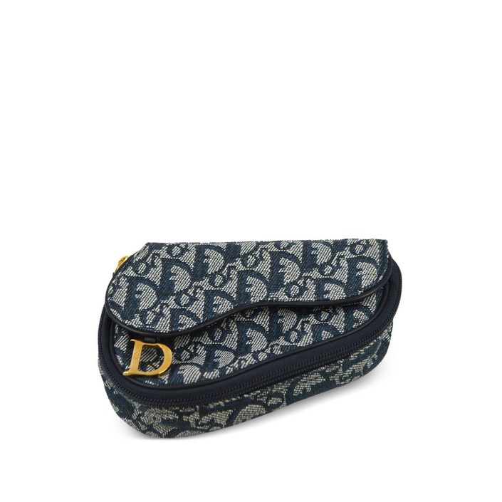 크리스찬 디올 중고 1998 트로터 새들 지갑