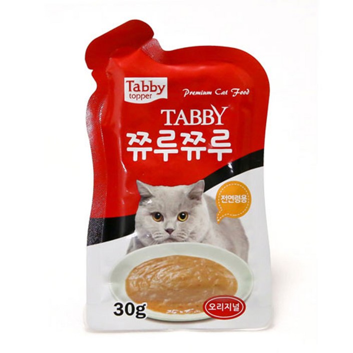 테비 쮸루쮸루 오리지날 30g x 12p x 4개 묶음