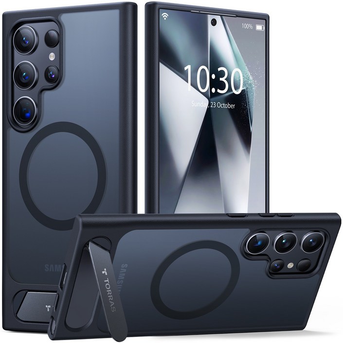 토라스 18N 초강력 마그네틱 맥세이프 간편 스탠드 휴대폰 케이스 Ostand L1 마그네틱