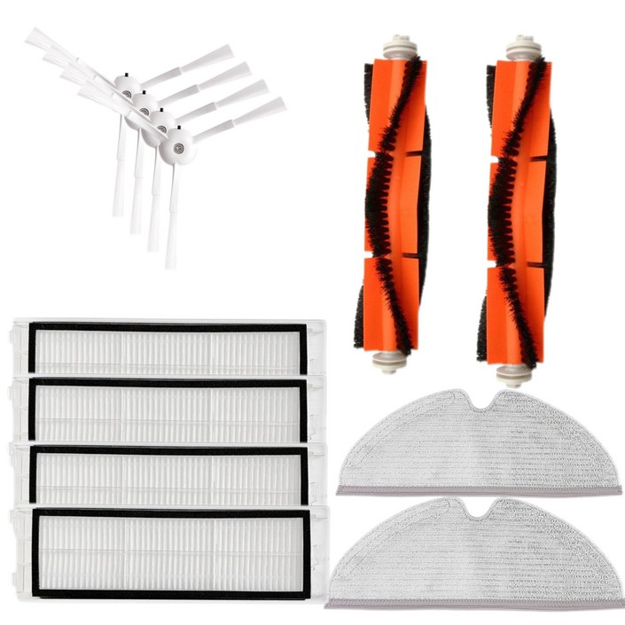 로보락 1 세대 2세대 3세대 s5 max  S6 maxv  E4  E5  S6 pure 로봇청소기 부품 세트, 1개