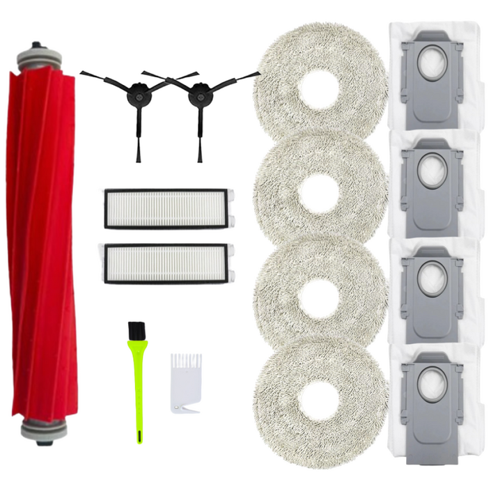 퓨어퍼스트 로보락 Q REVO Pro 소모품 더스트백 물걸레 브러쉬 필터 먼지봉투 호환 전용 기프트팩, 1개