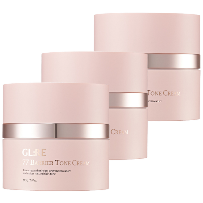 지엘리 77 배리어 톤 크림 15g, 단일 색상, 3개