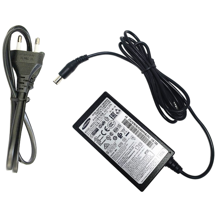 삼성전자 정품 모니터 아답터 14V 2.5A 35W A3514 모니터용 아답터 어댑터 19형~32형까지 사용가능, 8자코드(돼지코)포함, 모니터어댑터, 모니터전원, 모니터아답터