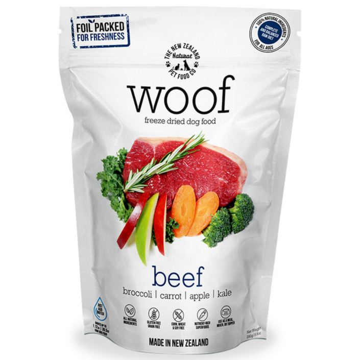 워프 비프소고기 동결건조 전연령 사료 50g 소용량