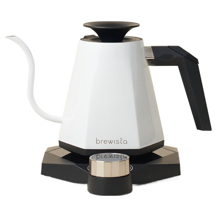 브뤼스타 X시리즈 전기드립포트 800ml, BX0108GVKKCPW펄화이트