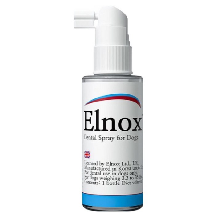 엘녹스 강아지 치석제거, 구강균 제거, 입냄새 제거, 뿌리는 강아지 양치 덴탈스프레이 50ml, 3개, 50ml