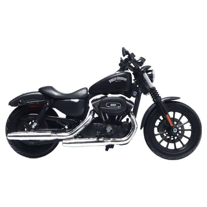 마이스토 1:12 할리데이비슨 2014 Sportster Iron 883 다이캐스트 오토바이모형 바이크피규어, 1개