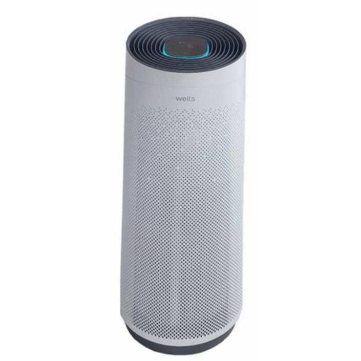 초미세 공기청정기에너지효율1등급웰스 17도 경사 순환청정 AN734CWA 34평형 기본필터 포함