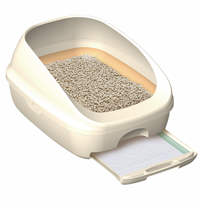 유니참데오토일렛 감자 & 사막화 Zero 고양이 화장실 오픈형