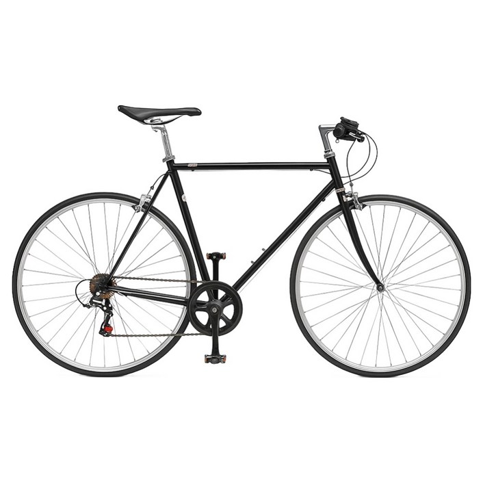 오투휠스 클리오 7 입문용 하이브리드 자전거 7단 700C 470