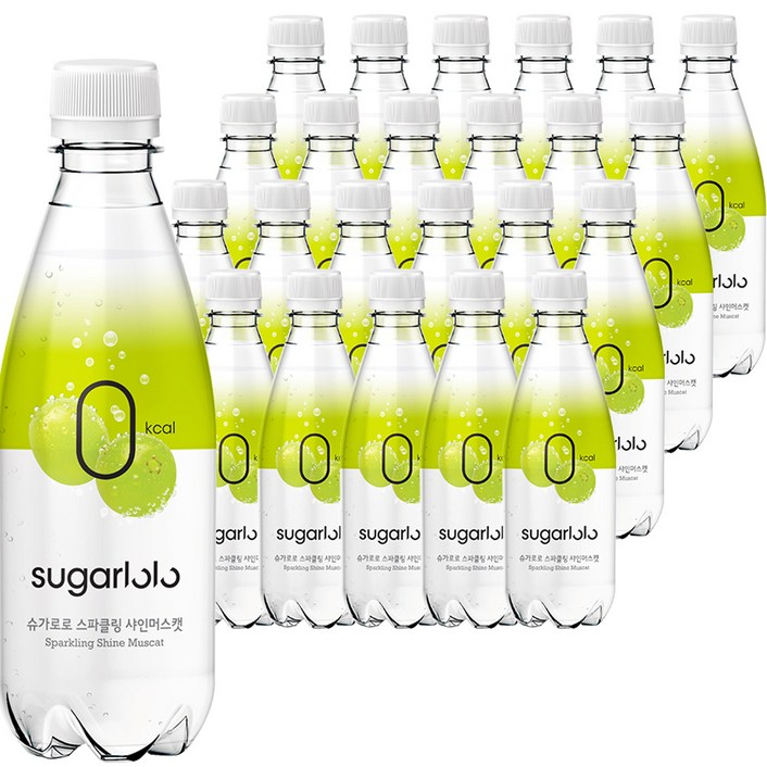 슈가로로 스파클링 샤인머스캣, 350ml, 24개
