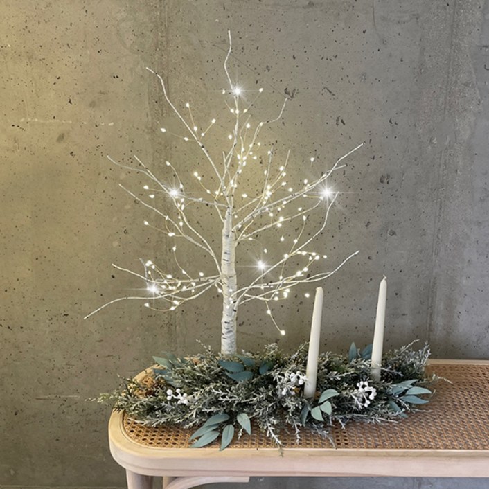 모리앤 크리스마스 프리미엄 자작나무트리 무드등 70cm, 단일색상