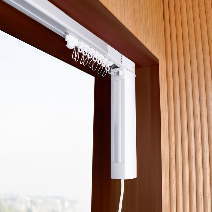 RAiTEC nuguna 스탠다드 스마트 전동커튼 레일세트 방문설치