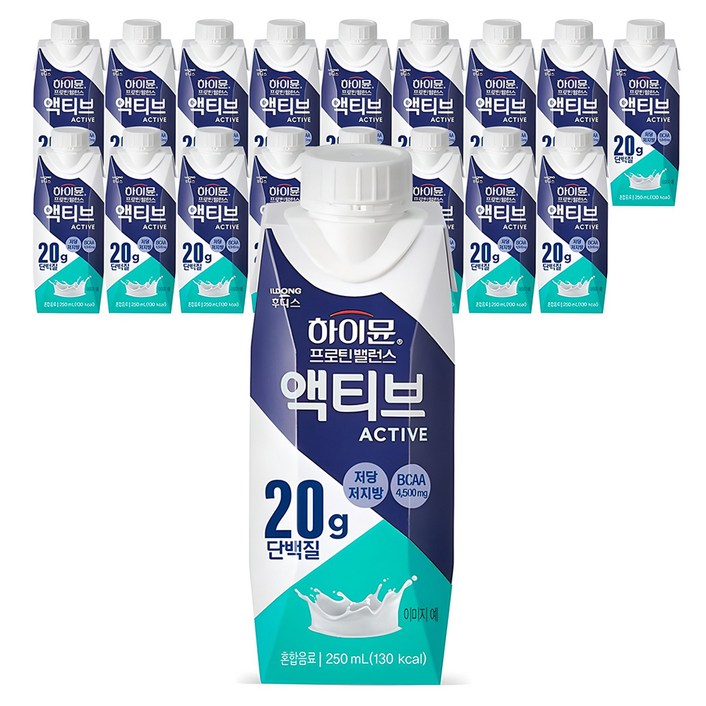하이뮨 프로틴 밸런스 액티브 오리지널, 250ml, 18개