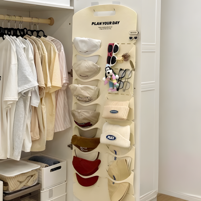 BDYP 모자 수납 걸이 다용도 정리함