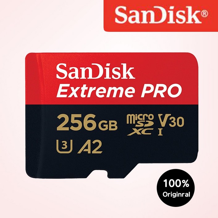 샌디스크 익스트림 프로 마이크로 SD카드 SDSQXCY