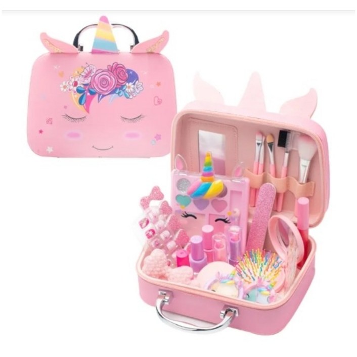 키즈뷰티 프로페셔널 장남감 메이크업 박스 화장품 화장놀이 세트