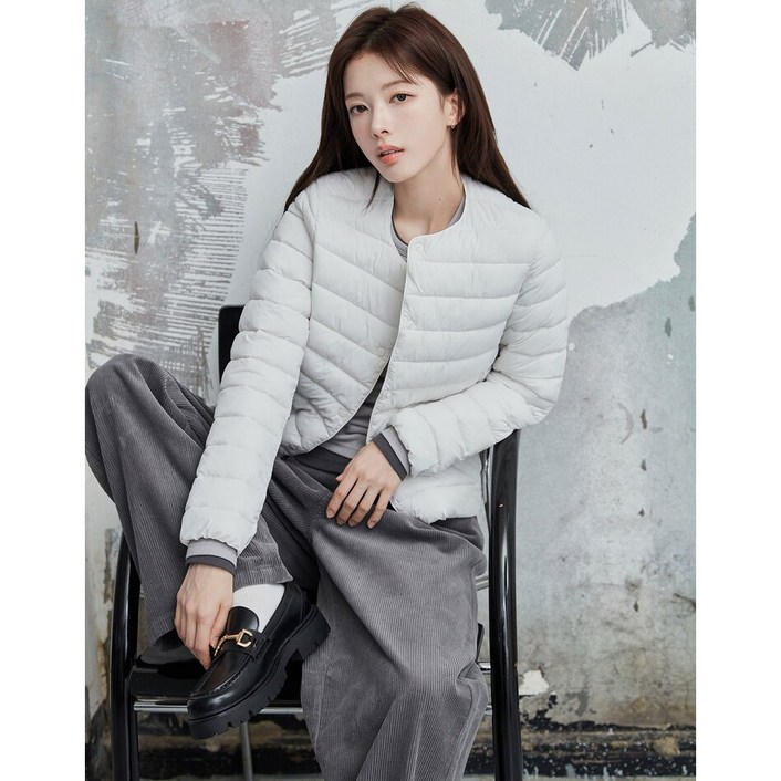 [지오다노]NEW 여자 2-WAY 초경량 자켓 05375913