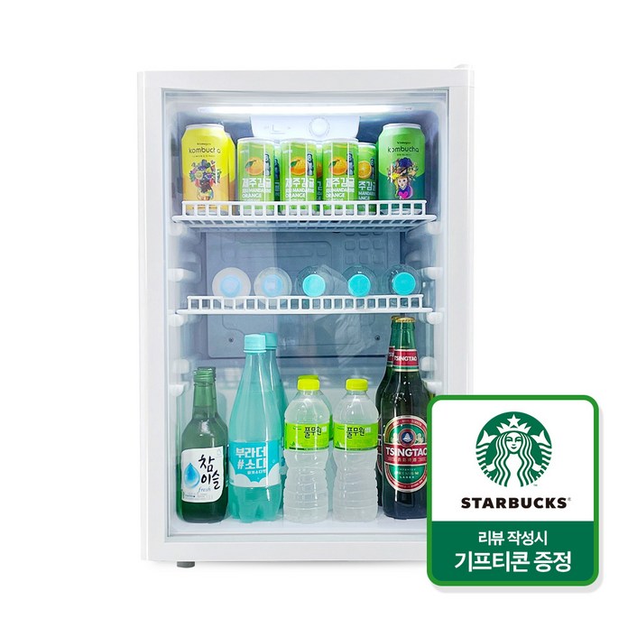 포쿨 미니 쇼케이스 냉장고 KVC-72 72L