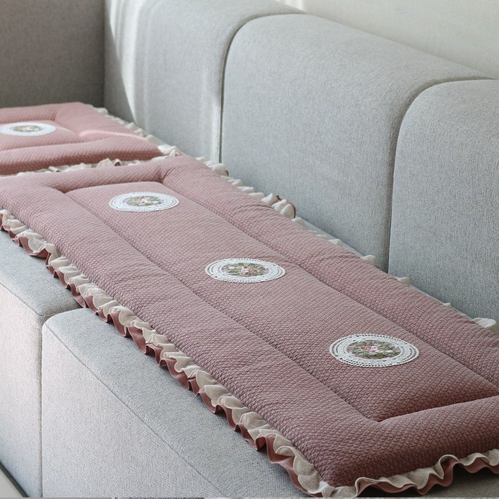 데코벨 순면 다이아 레이스 방석 1단3단 좌식방석의자방석소파방석