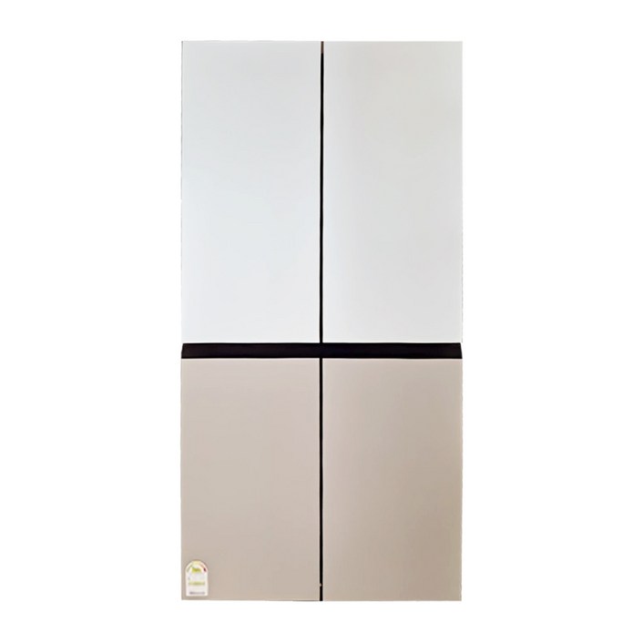 삼성 비스포크 RM70F63R2XJ 냉장고 키친핏 Max 640L 새틴화이트+새틴베이지 일렉