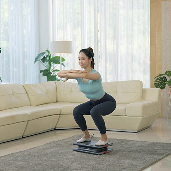 [굿프렌드] 신수지의 리본진동운동기 홈트 소리없이 강하다 신개념 진동운동기 GOOD-V20