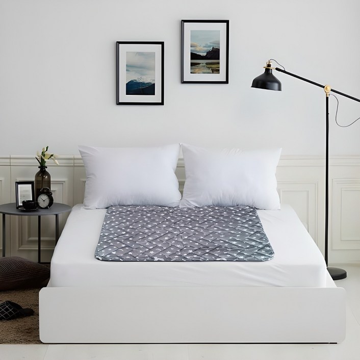 HanilMedical 고급 전기요 작은별 HLY802SJ, 그레이, 중 100 x 180 cm