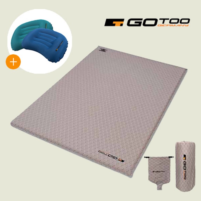 고투 레트로 자충매트 더블 + 에어베개1P 증정