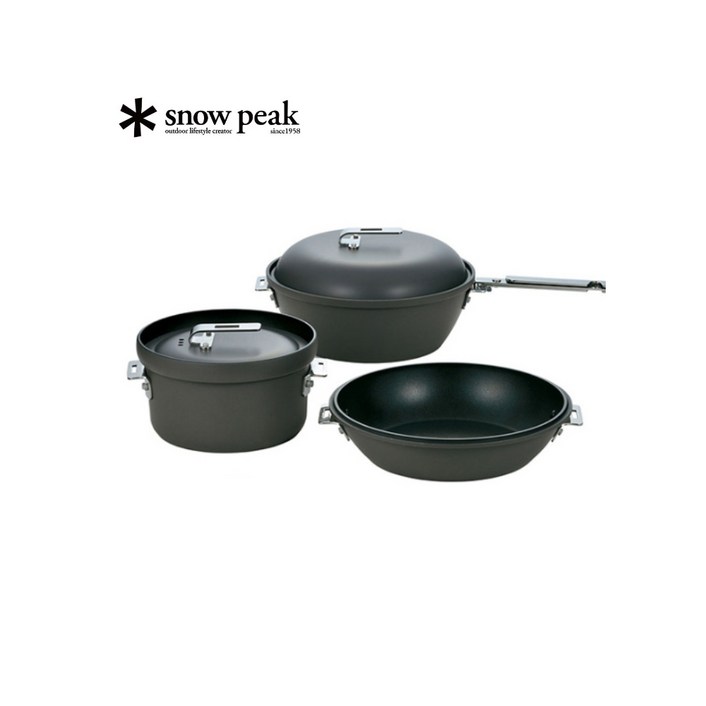 스노우 피크 냄비 프라이팬 세트 펑크커 CS-600 snow peak
