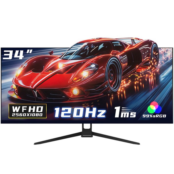 34인치 울트라 와이드 커브드 게이밍 모니터 1500R, 4k, UWQHD, 165hz, 21:9 와일드 커브드 모니터, 특가 할인중
