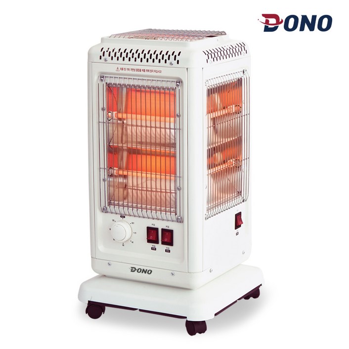 도노 오방향 전기난로, DN501, 화이트
