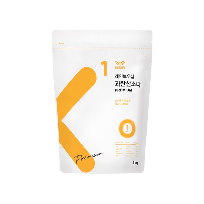 [레인보우샵]과탄산소다 프리미엄 1kg, 1개